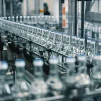 Image d'une usine de bouteille